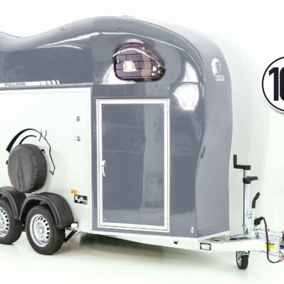Cheval Liberte Pferdeanhänger GOLD One 1,5er | Pullman-Fahrwerk | grau