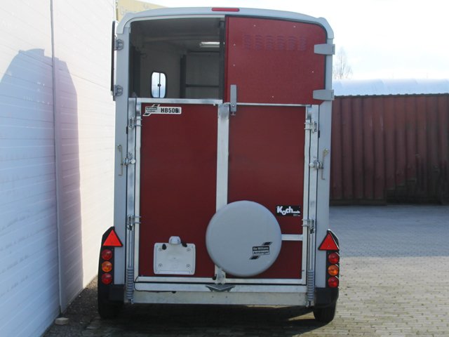Ifor Williams Pferdeanhänger HB506|Frontausstieg|rot – Bild 6