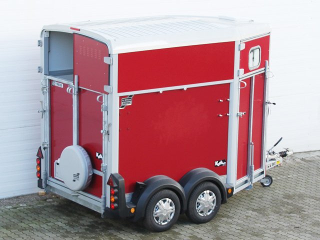 Ifor Williams Pferdeanhänger HB506|Frontausstieg|rot – Bild 10