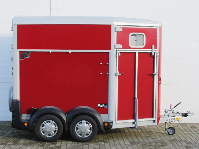 Ifor Williams Pferdeanhänger HB506|Frontausstieg|rot – Bild 3