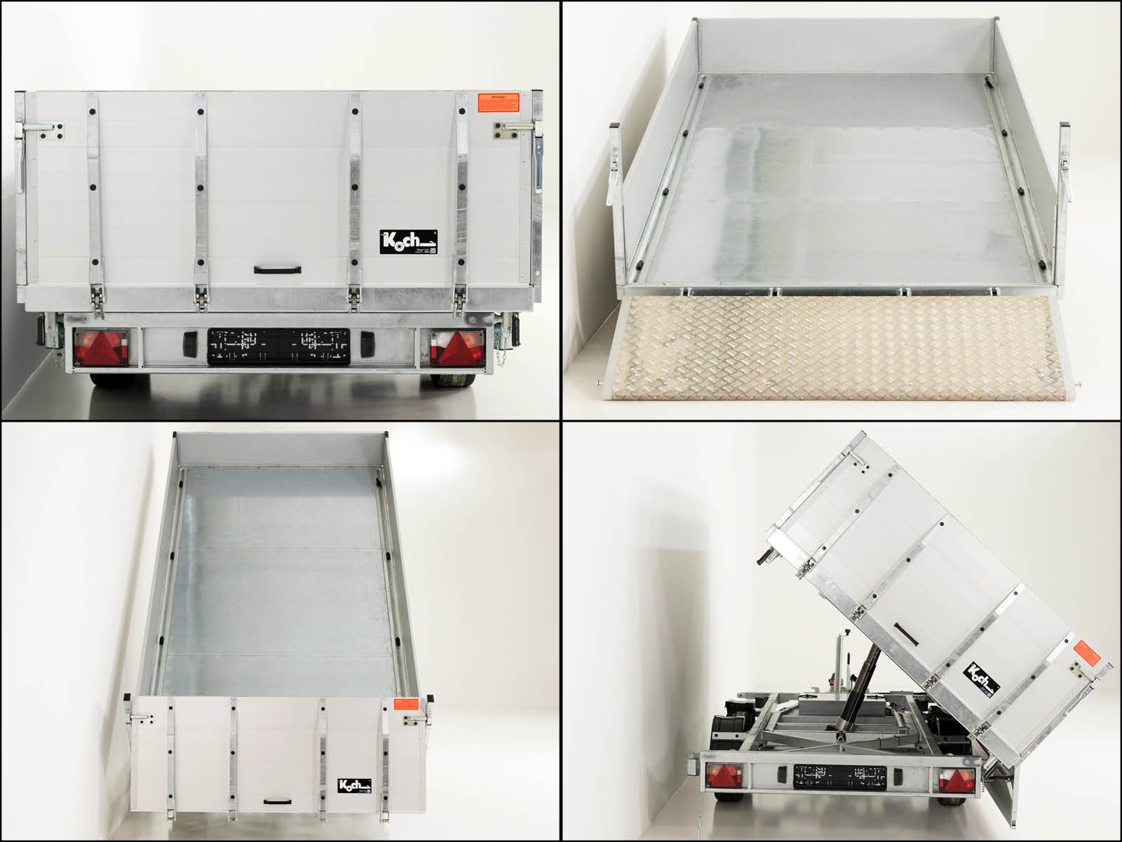 Vezeko Multidreiseitenkipper VMDK35.4 | 210x400cm 3,5t | Ladefläche kippbar – Bild 3