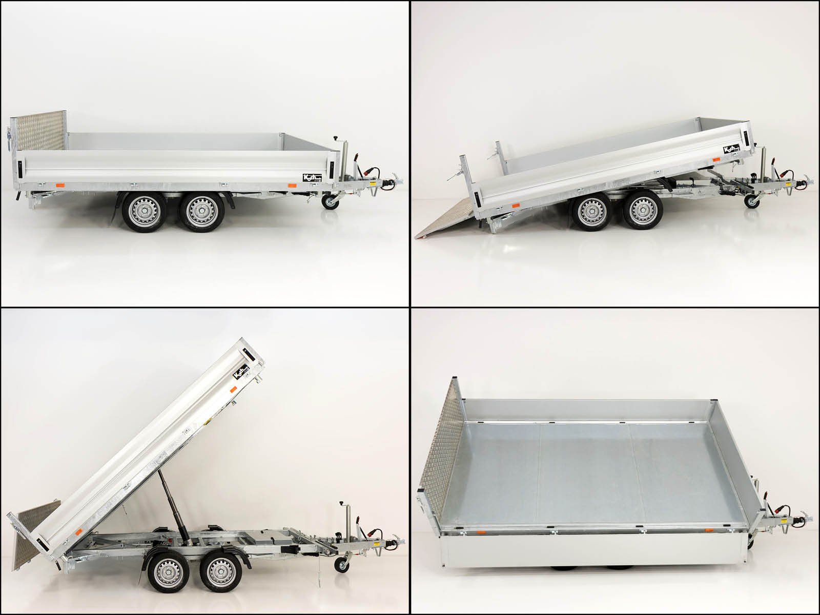 Vezeko Multidreiseitenkipper VMDK35.4 | 210x400cm 3,5t | Ladefläche kippbar – Bild 2