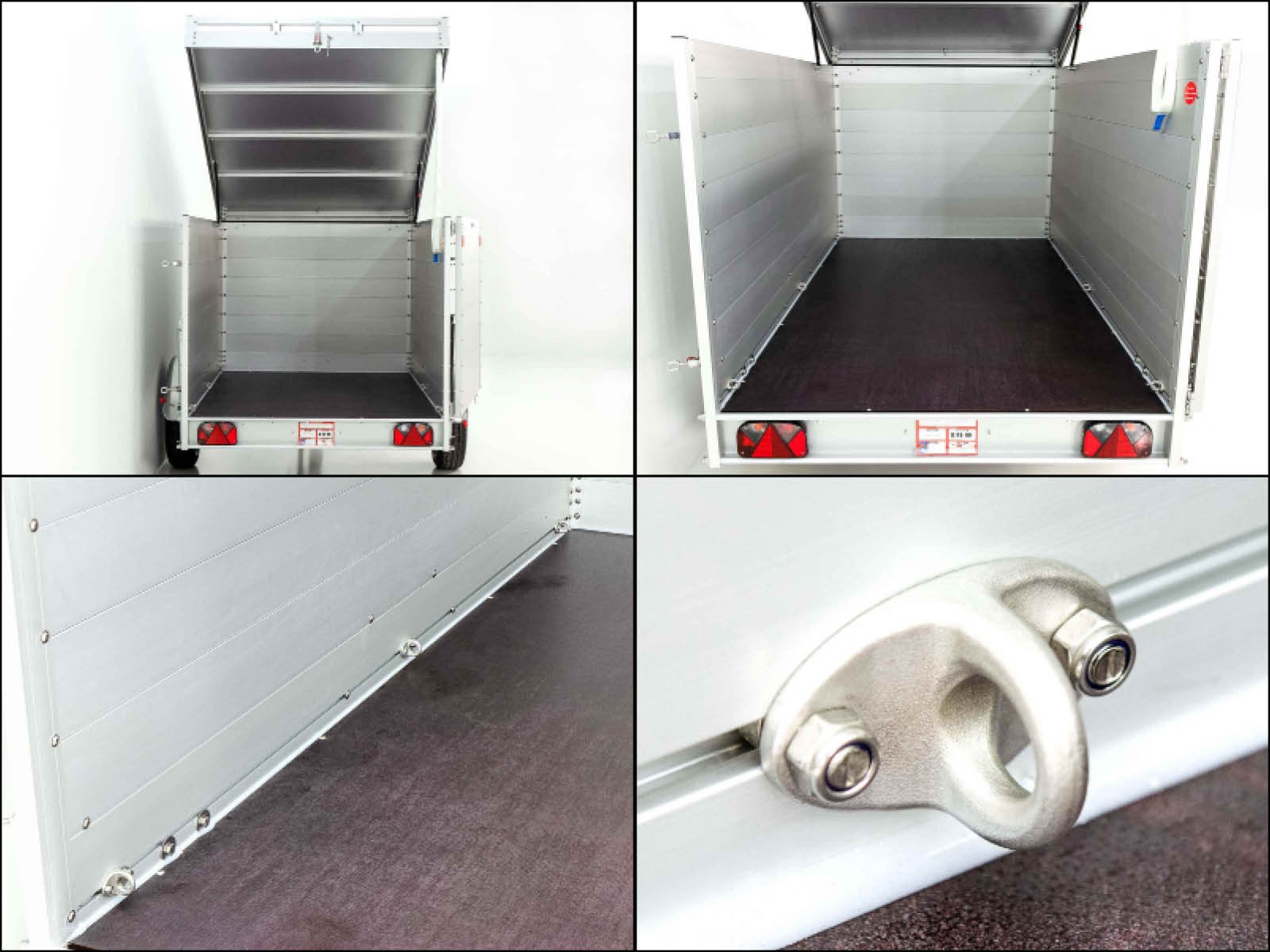 Koch Deckelanhänger 150x250cm Höhe: 125cm 1300kg | Typ 6.13 | Seitentür – Bild 13