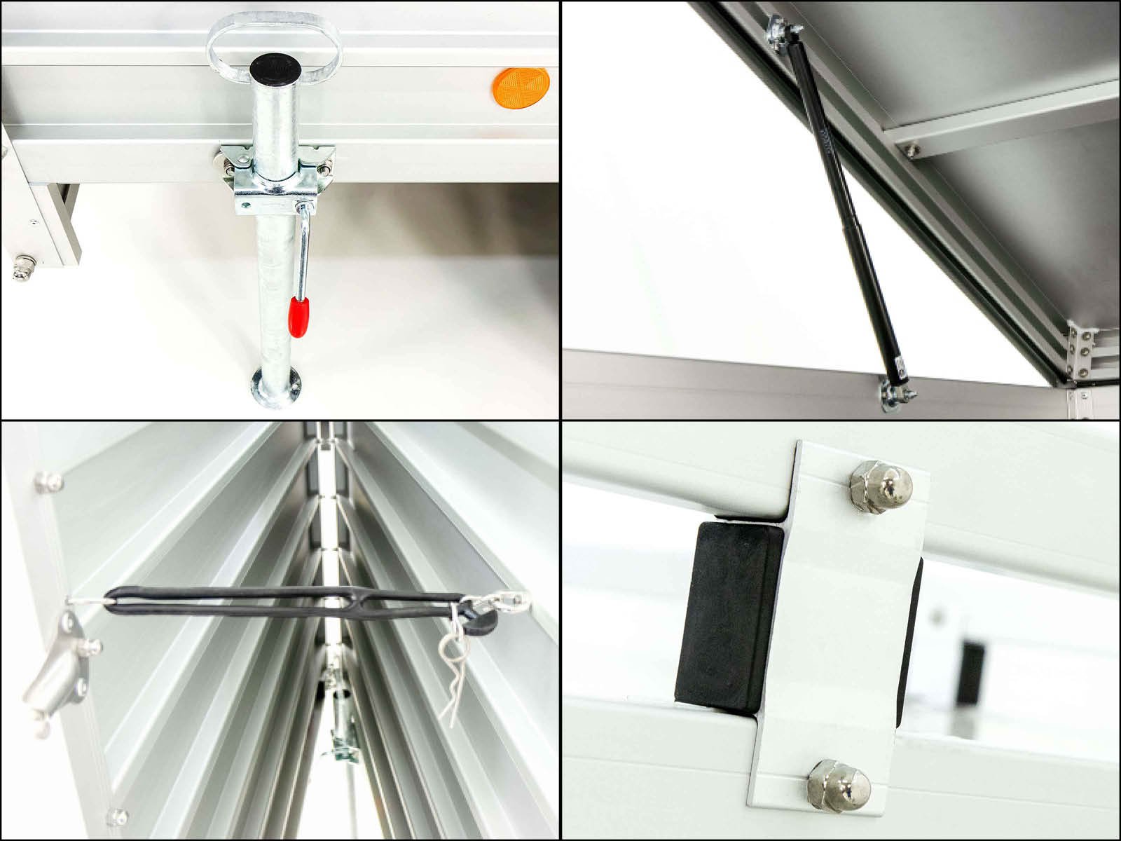Koch Deckelanhänger 150x250cm Höhe: 125cm 1300kg | Typ 6.13 | Seitentür – Bild 4