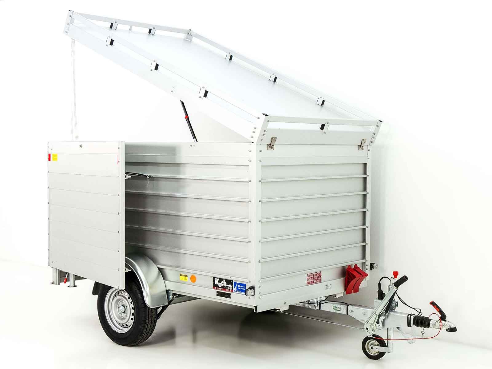 Koch Deckelanhänger 150x250cm Höhe: 125cm 1300kg | Typ 6.13 | Seitentür – Bild 7