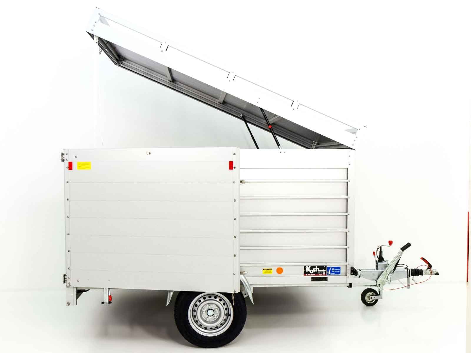 Koch Deckelanhänger 150x250cm Höhe: 125cm 1300kg | Typ 6.13 | Seitentür – Bild 9