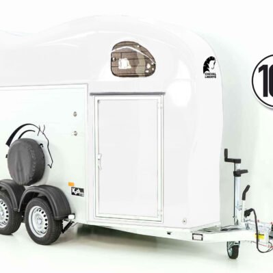 Cheval Liberte Pferdeanhänger GOLD One 1,5er | Pullman-Fahrwerk | weiß