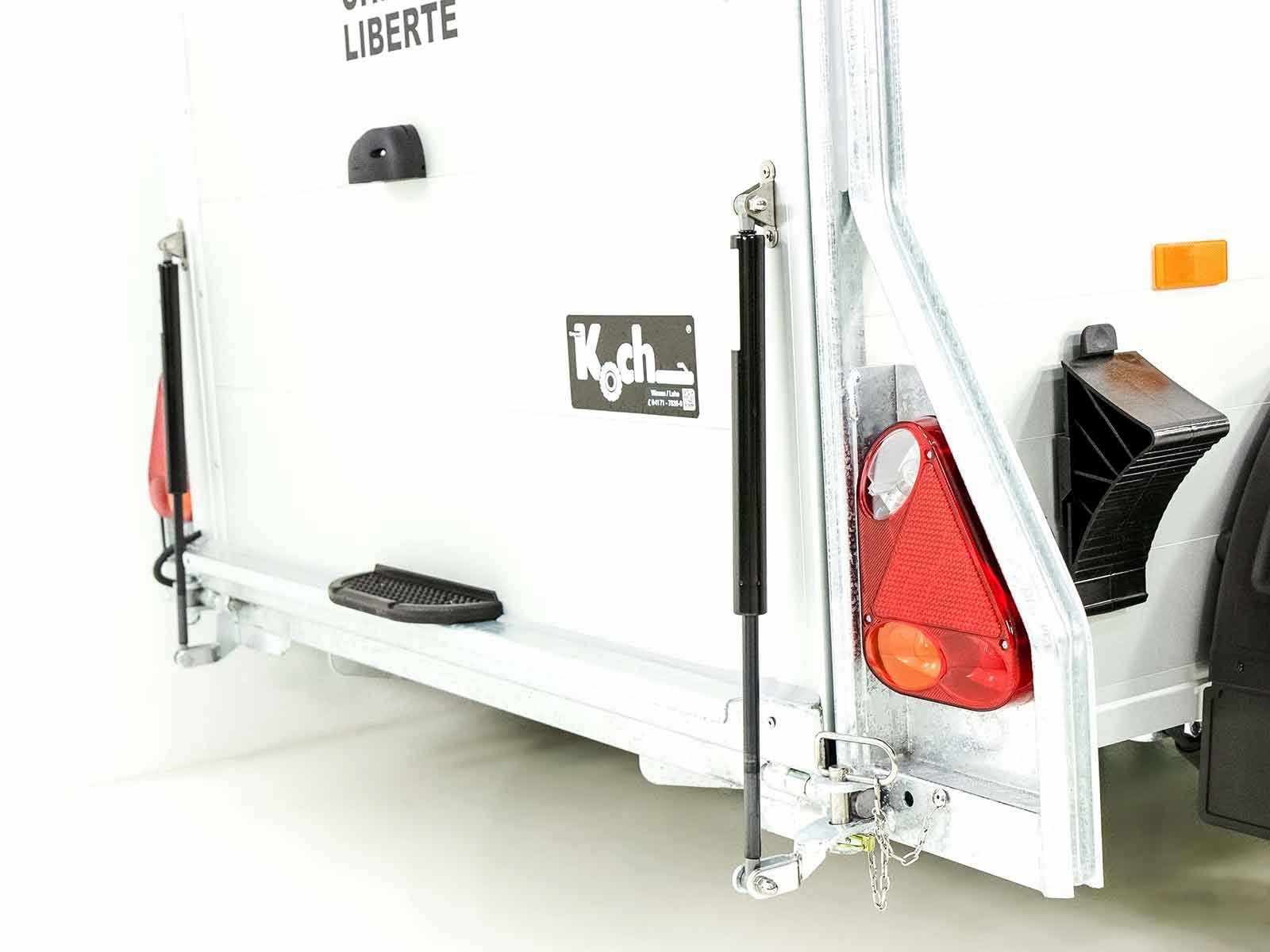 Cheval Liberte Pferdeanhänger GOLD One 1,5er | Pullman-Fahrwerk | olivgrün – Bild 9