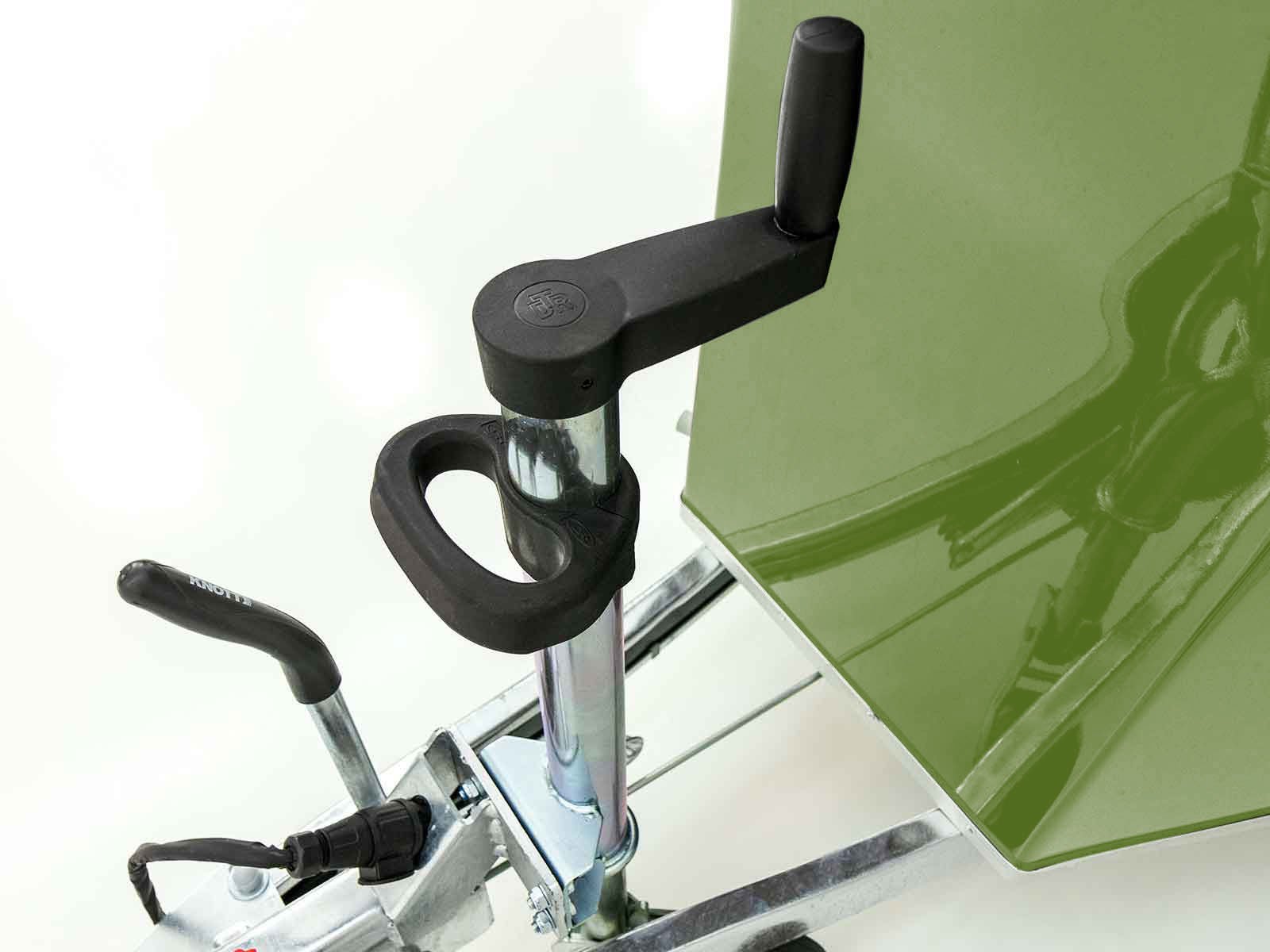 Cheval Liberte Pferdeanhänger GOLD One 1,5er | Pullman-Fahrwerk | olivgrün – Bild 12