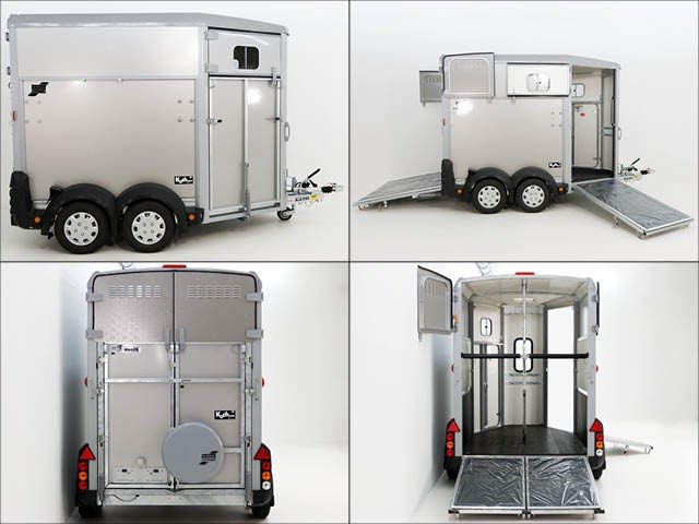 Ifor Williams Pferdeanhänger HB506|Frontausstieg|Klappenkombi|silber – Bild 15