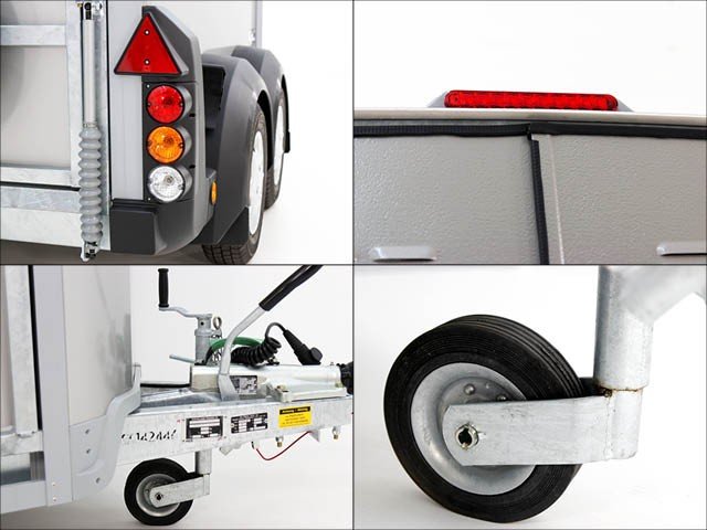 Ifor Williams Pferdeanhänger HB506|Frontausstieg|Klappenkombi|silber – Bild 5