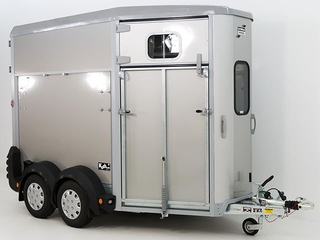 Ifor Williams Pferdeanhänger HB506|Frontausstieg|Klappenkombi|silber – Bild 10