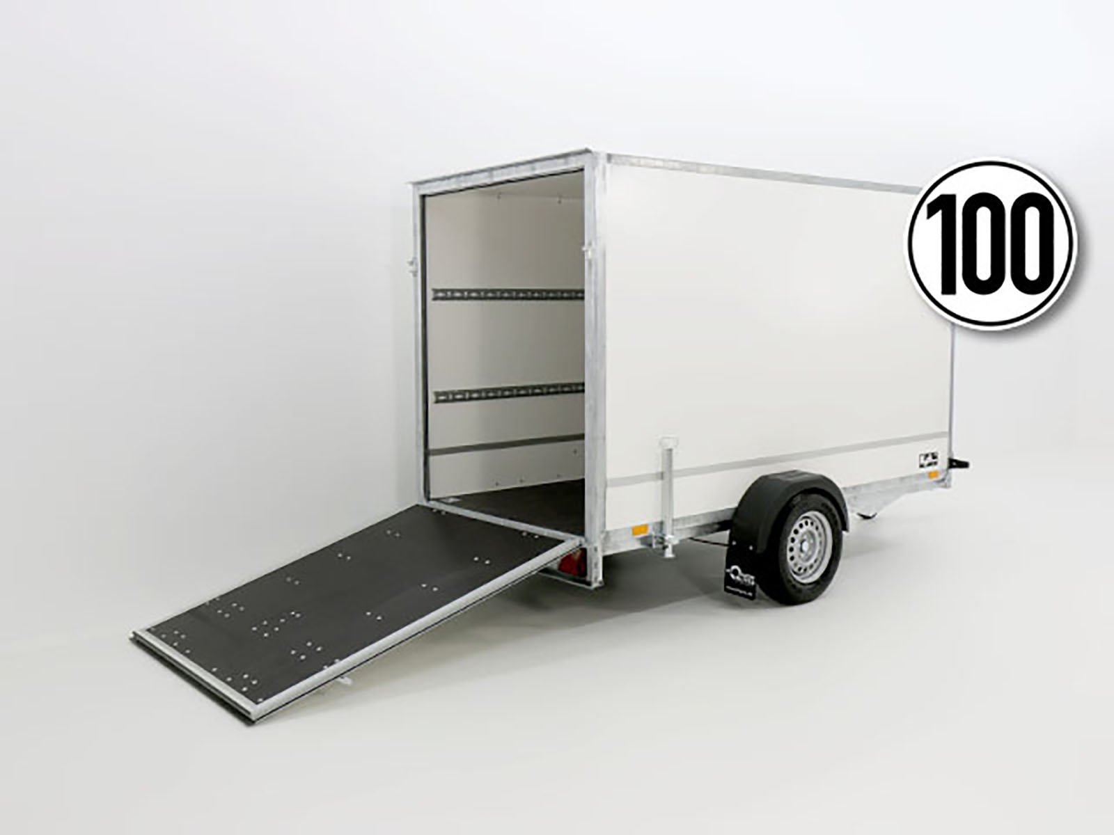 Blyss Kofferanhänger 146x304cm Höhe: 180cm 1,3t | Rampe
