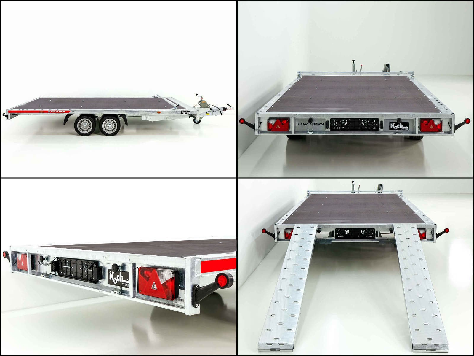 Temared Autotrailer CARLU 4521-S 215x449cm 3,5t – Bild 5