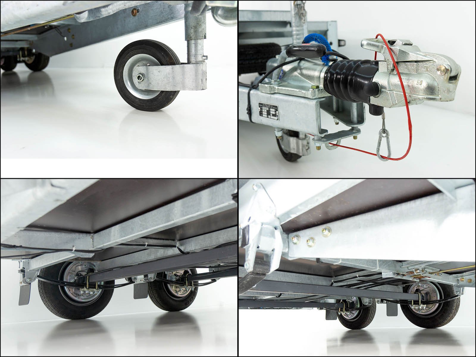 Ifor Williams Baumaschinenanhänger GX105 157x303 2,7t | Auffahrrampe – Bild 5