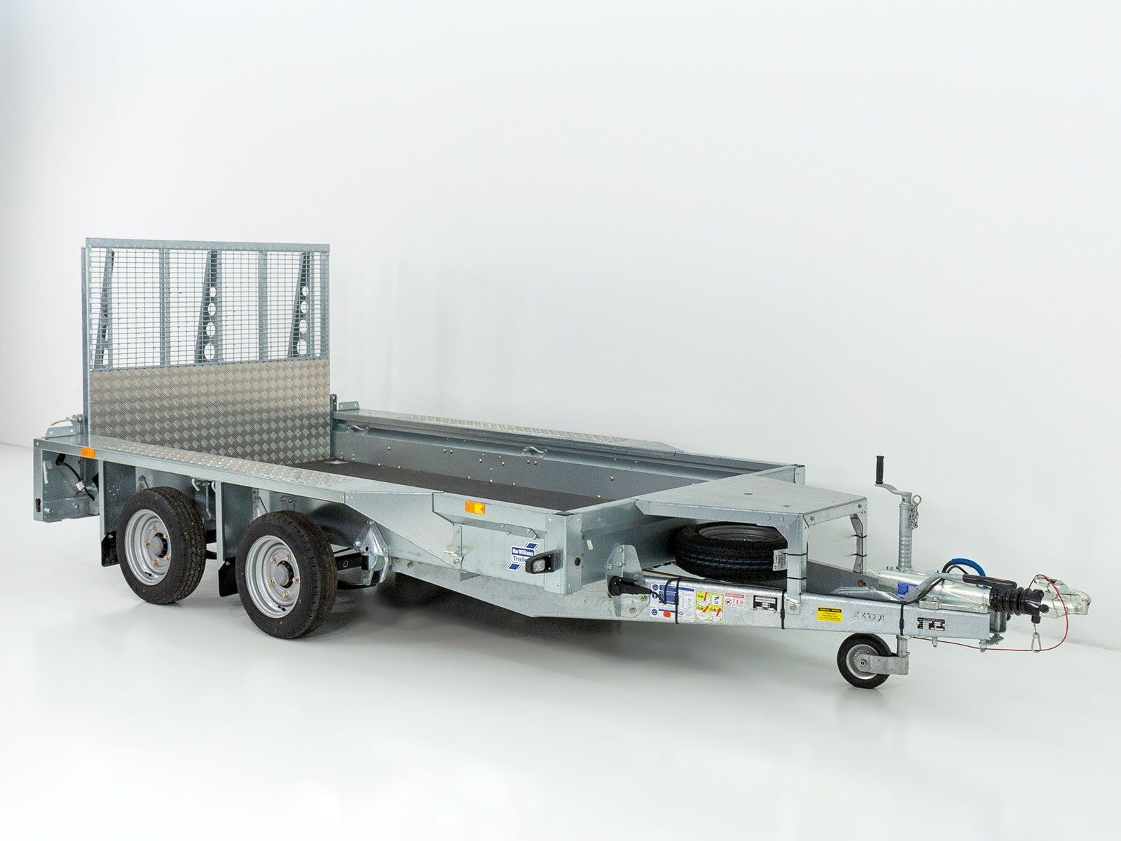 Ifor Williams Baumaschinenanhänger GX105 157x303 2,7t | Auffahrrampe