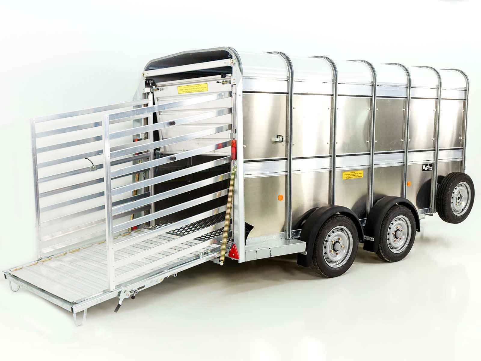 Ifor Williams Viehanhänger TA5 HD 12x6 156x372 cm Höhe: 183 cm 3,5t | Doppelstock – Bild 10