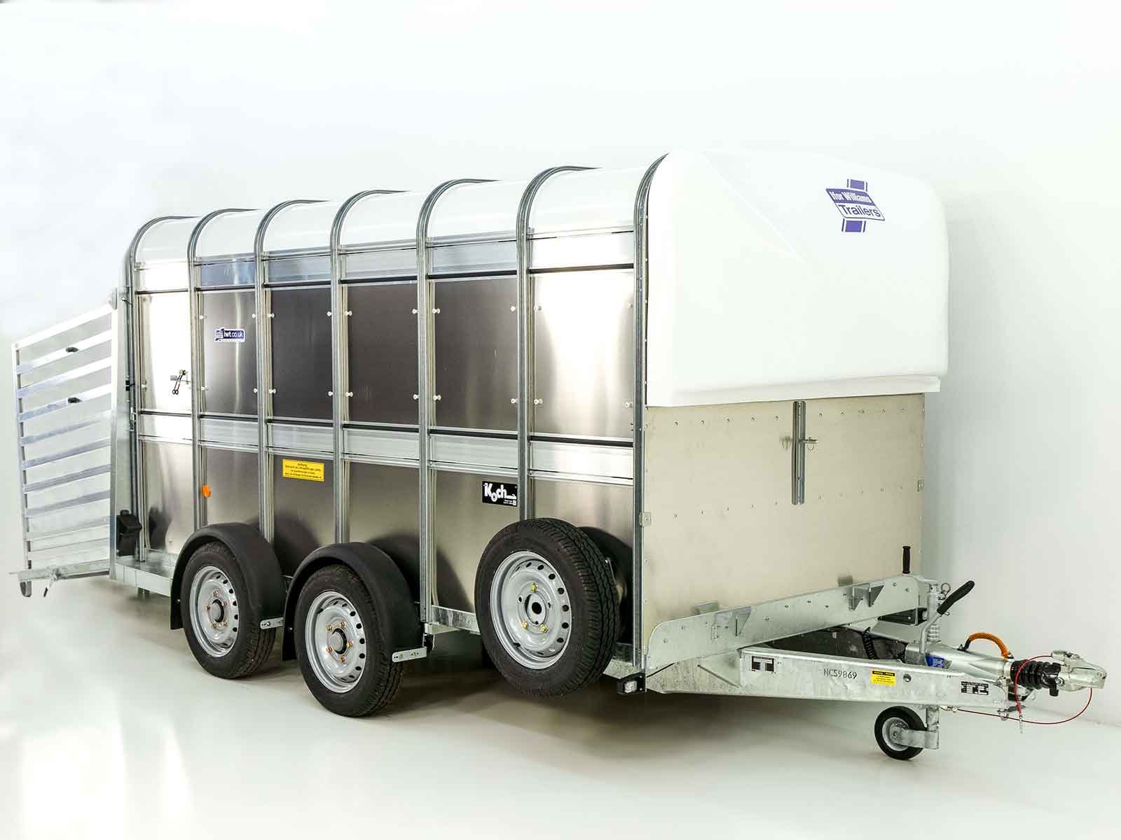 Ifor Williams Viehanhänger TA5 HD 12x6 156x372 cm Höhe: 183 cm 3,5t | Doppelstock