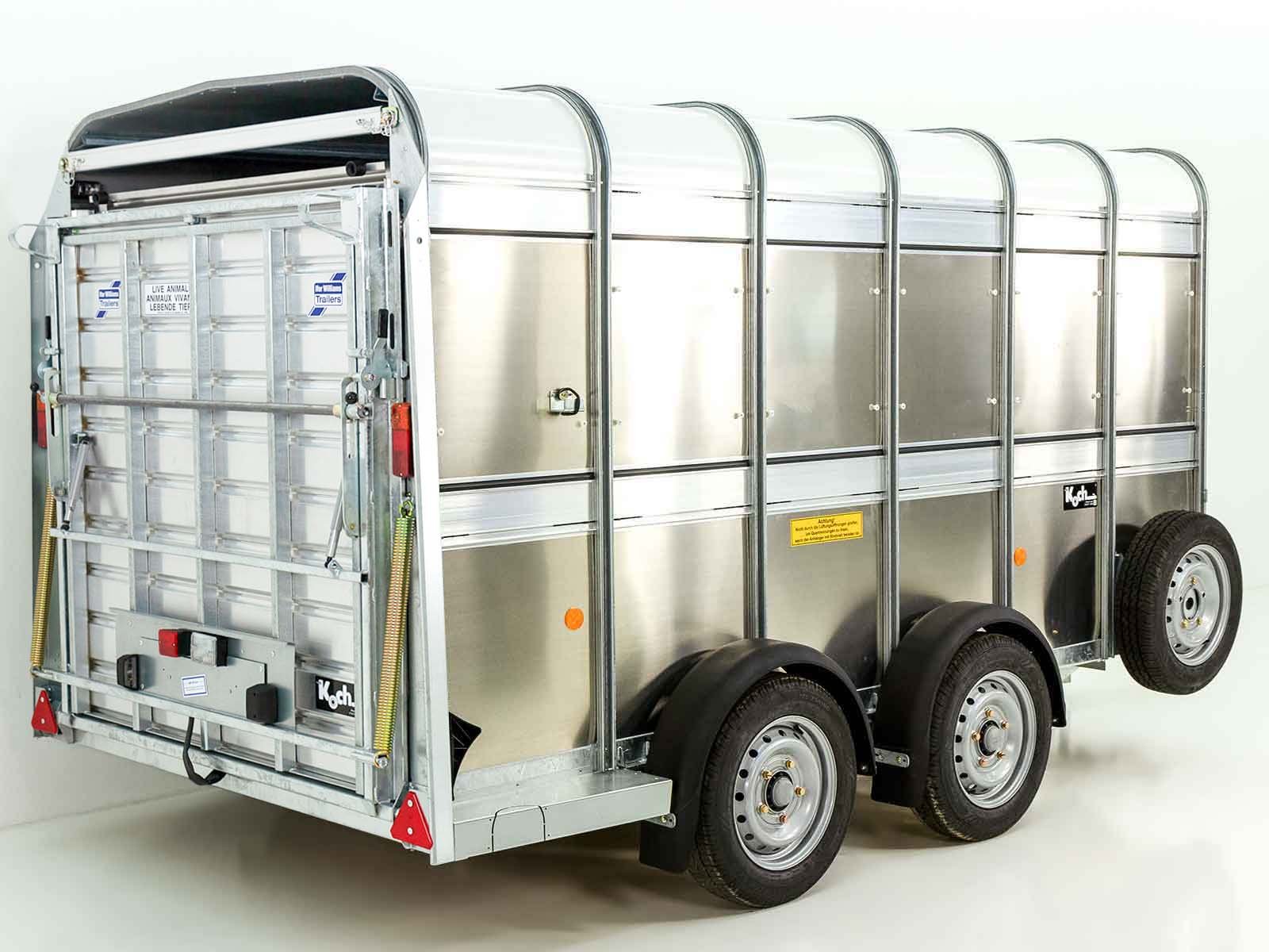 Ifor Williams Viehanhänger TA5 HD 12x6 156x372 cm Höhe: 183 cm 3,5t | Doppelstock – Bild 13