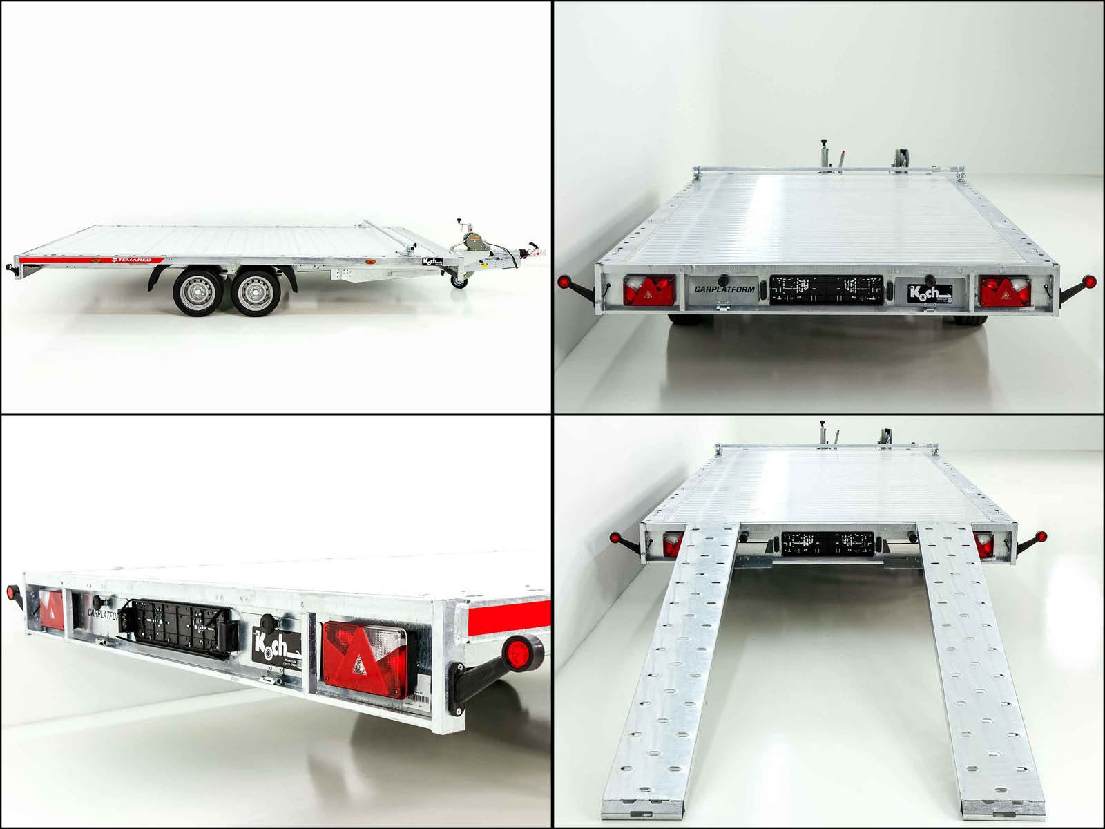 Temared Autotrailer CARLU 4521-S Aluboden 215x449cm 3,5t – Bild 13