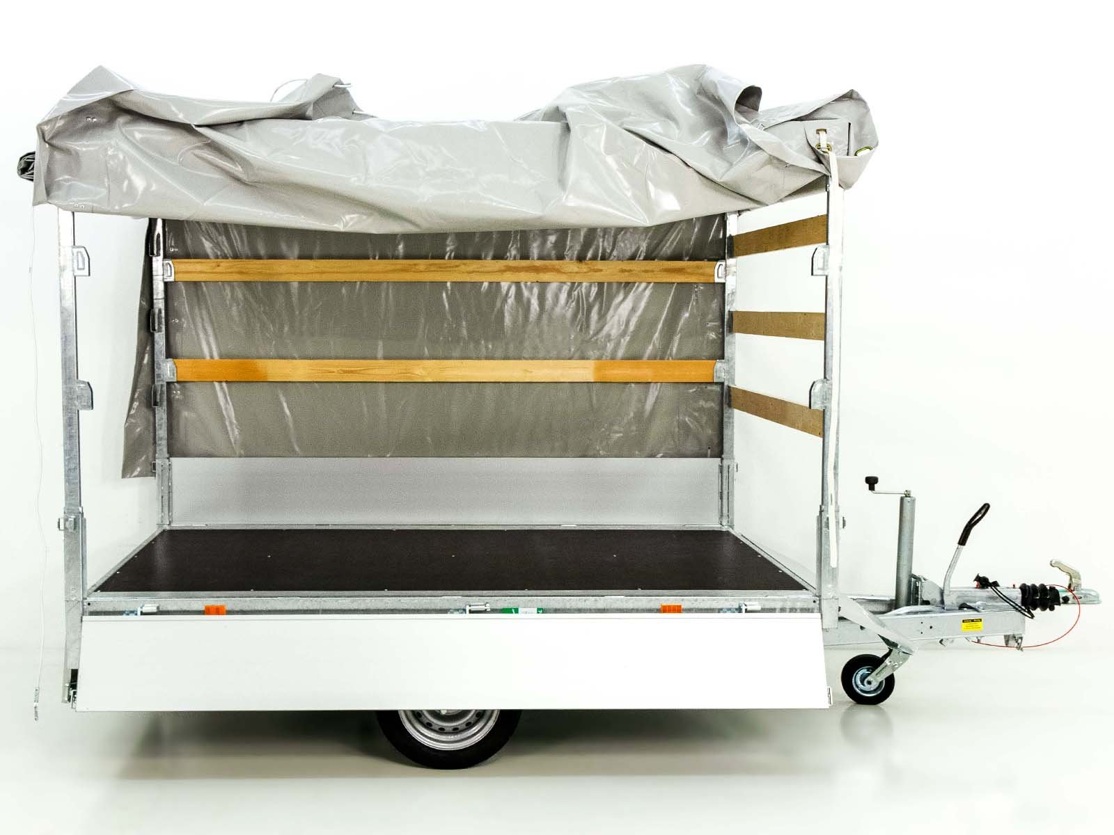 Eduard Hochlader Anhänger 2615 GE | 150x256 cm | 1,35t | Hochplane 160cm – Bild 7