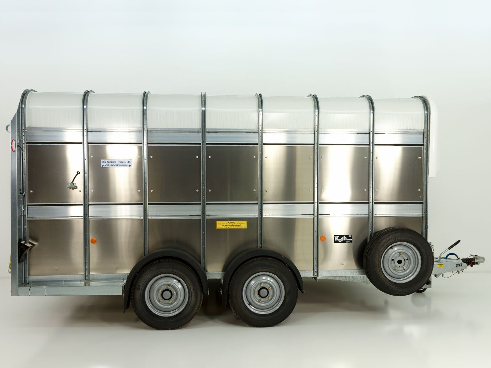 Ifor Williams Viehanhänger TA510 14x7 178x434 cm Höhe: 213 cm 3,5t Kombi/Tür – Bild 15