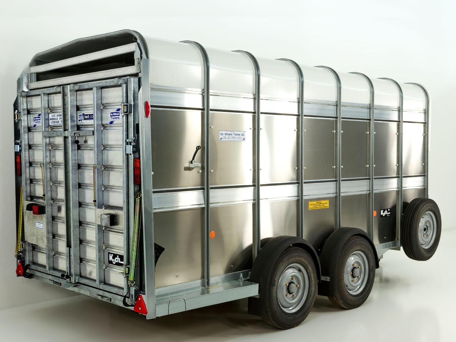 Ifor Williams Viehanhänger TA510 14x7 178x434 cm Höhe: 213 cm 3,5t Kombi/Tür – Bild 2