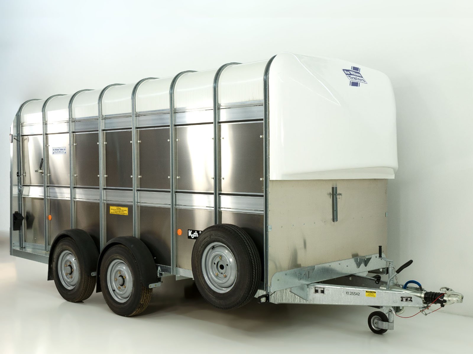 Ifor Williams Viehanhänger TA510 14x7 178x434 cm Höhe: 213 cm 3,5t Kombi/Tür