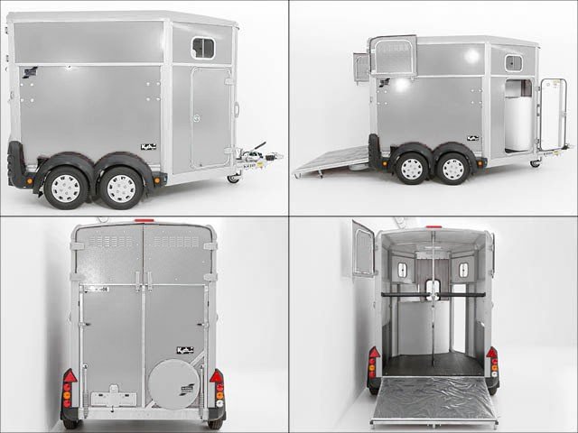 Ifor Williams Pferdeanhänger HB506|Sattelkammer|Silber – Bild 16