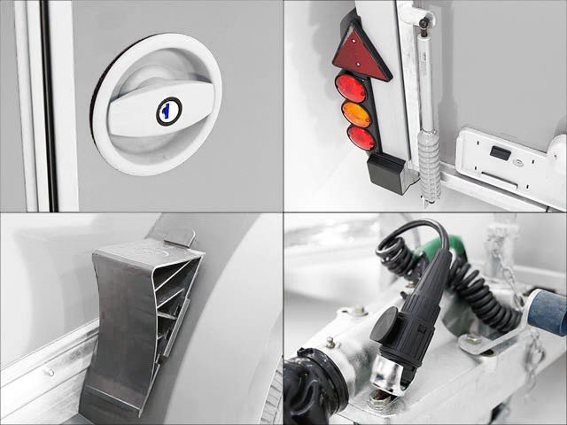 Ifor Williams Pferdeanhänger HB506|Sattelkammer|Silber – Bild 5