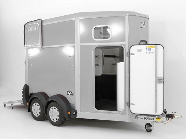 Ifor Williams Pferdeanhänger HB506|Sattelkammer|Silber – Bild 8