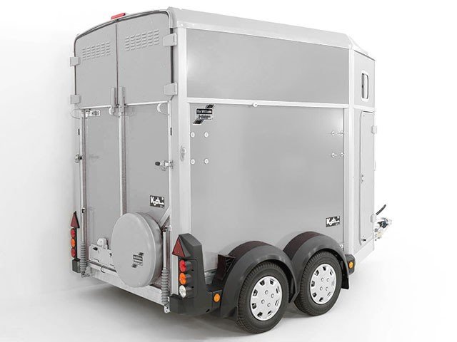 Ifor Williams Pferdeanhänger HB506|Sattelkammer|Silber – Bild 9