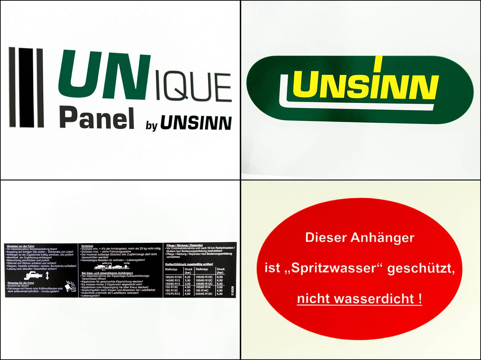 Unsinn Kofferanhänger UKU 142x255cm Höhe: 153cm 1,4t – Bild 2