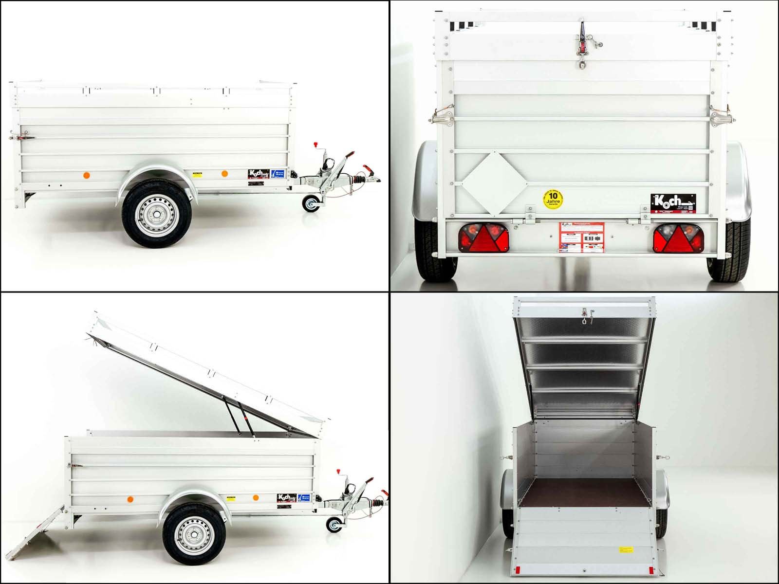 Koch Deckelanhänger 125x250cm Höhe: 80cm 1300kg | Typ 4.13 – Bild 13