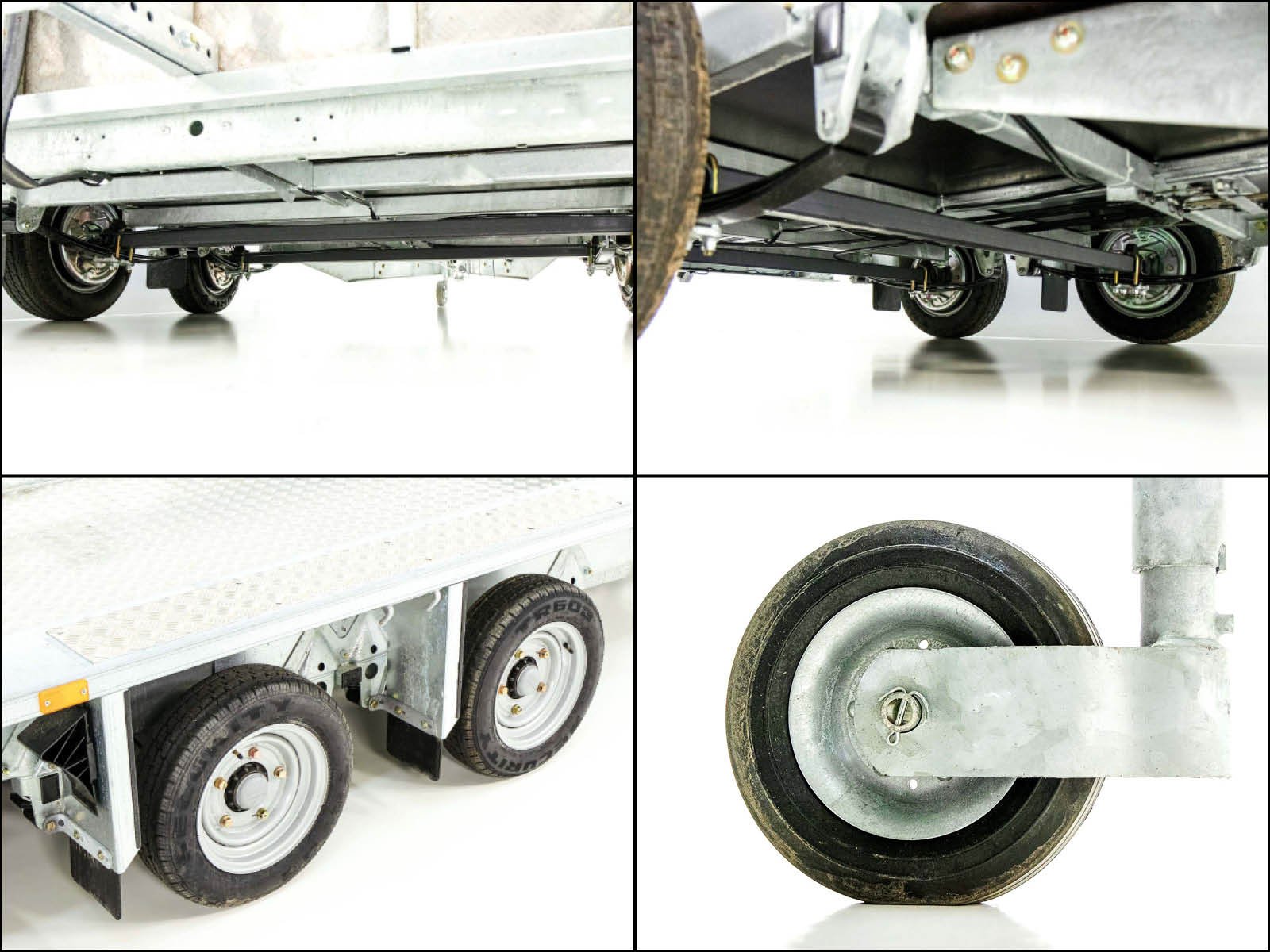 Ifor Williams Baumaschinenanhänger GX105 HD 157x303 3,5t | Alu | Auffahrrampe – Bild 8