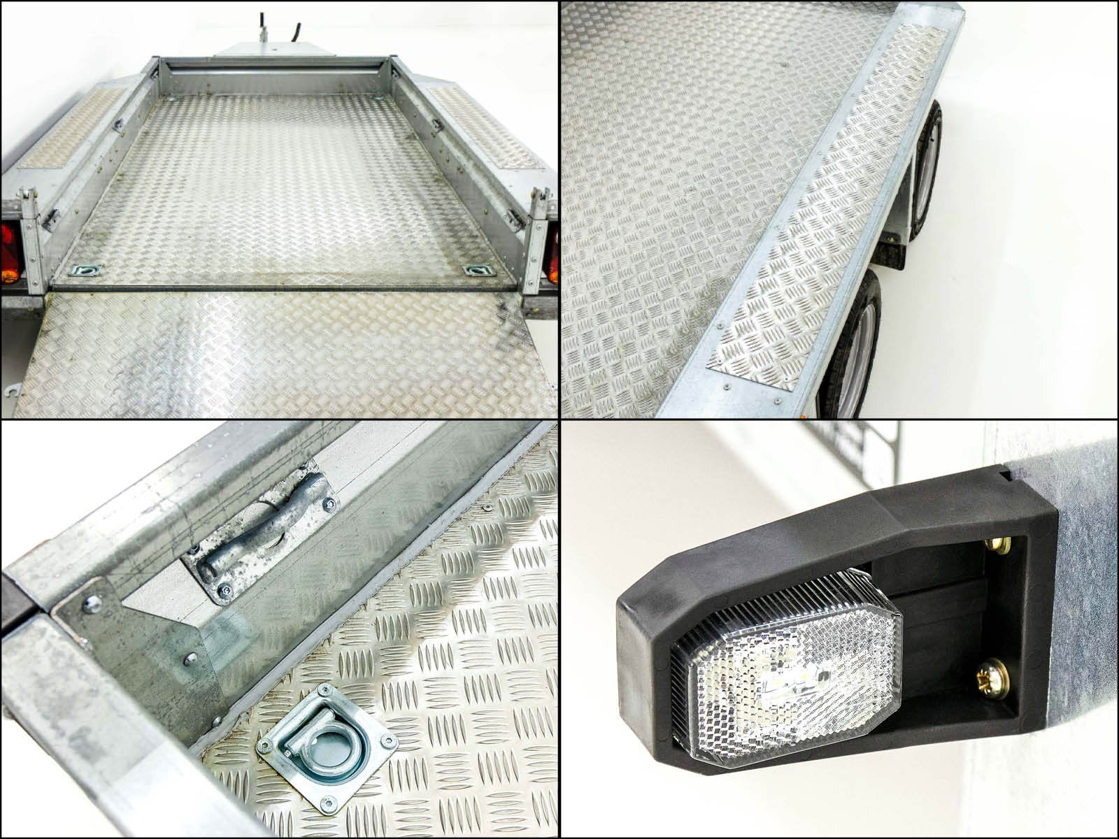 Ifor Williams Baumaschinenanhänger GX105 HD 157x303 3,5t | Alu | Auffahrrampe – Bild 6