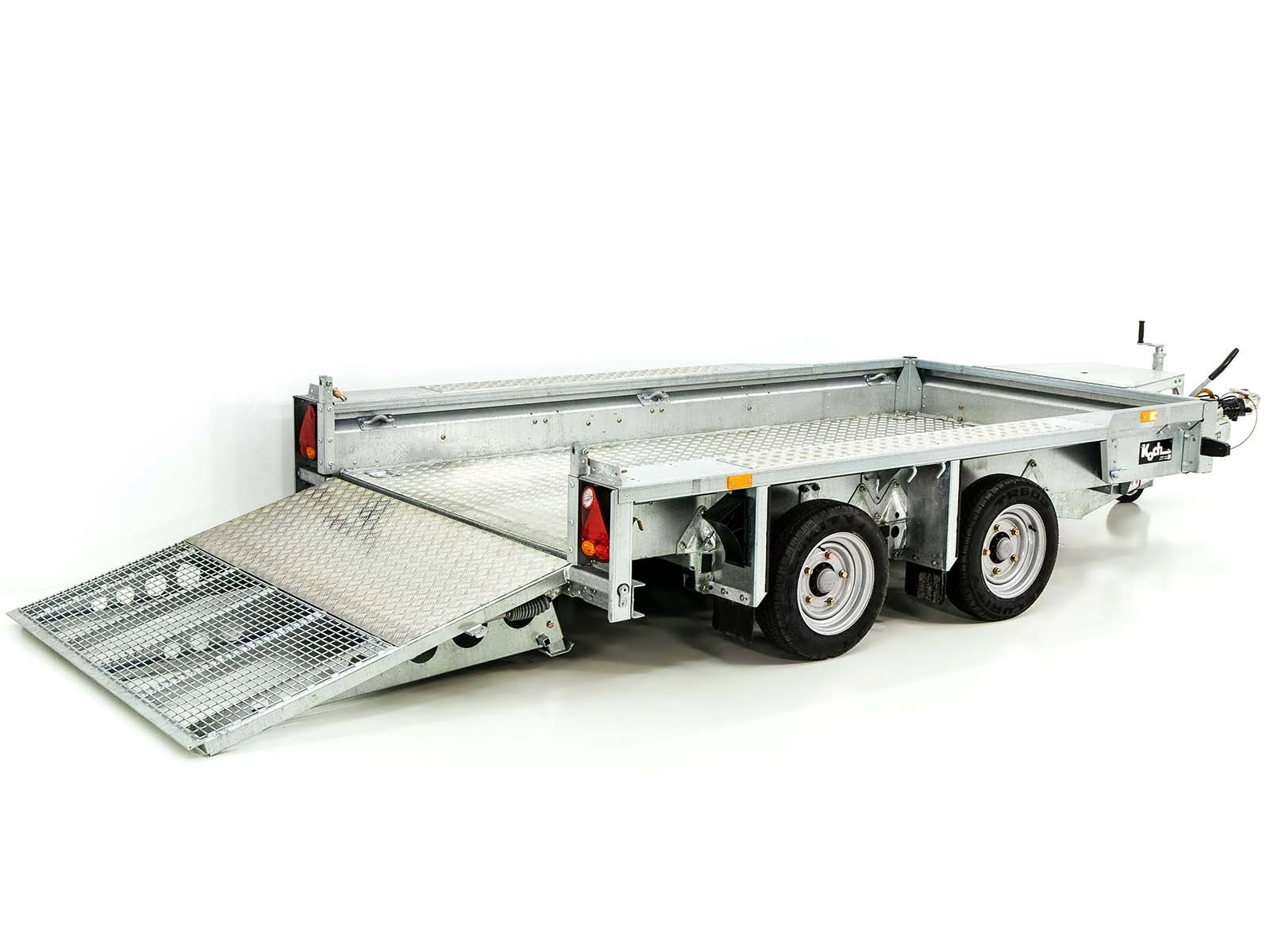 Ifor Williams Baumaschinenanhänger GX105 HD 157x303 3,5t | Alu | Auffahrrampe – Bild 9