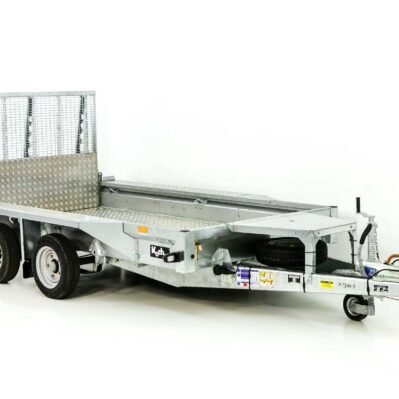 Ifor Williams Baumaschinenanhänger GX105 HD 157x303 3,5t | Alu | Auffahrrampe