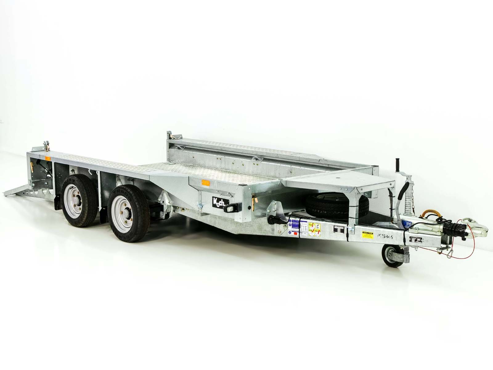 Ifor Williams Baumaschinenanhänger GX105 HD 157x303 3,5t | Alu | Auffahrrampe – Bild 12