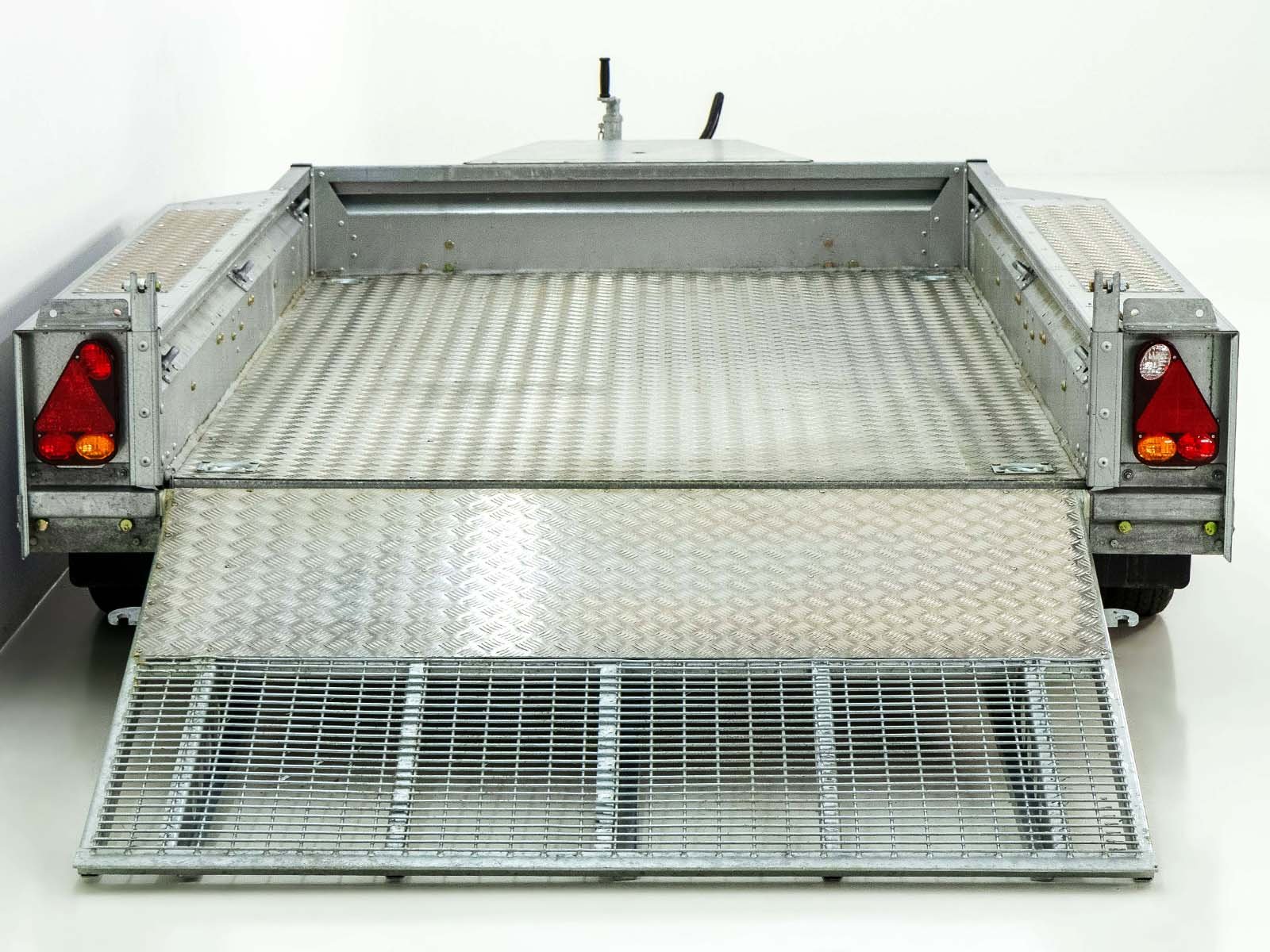 Ifor Williams Baumaschinenanhänger GX105 HD 157x303 3,5t | Alu | Auffahrrampe – Bild 2