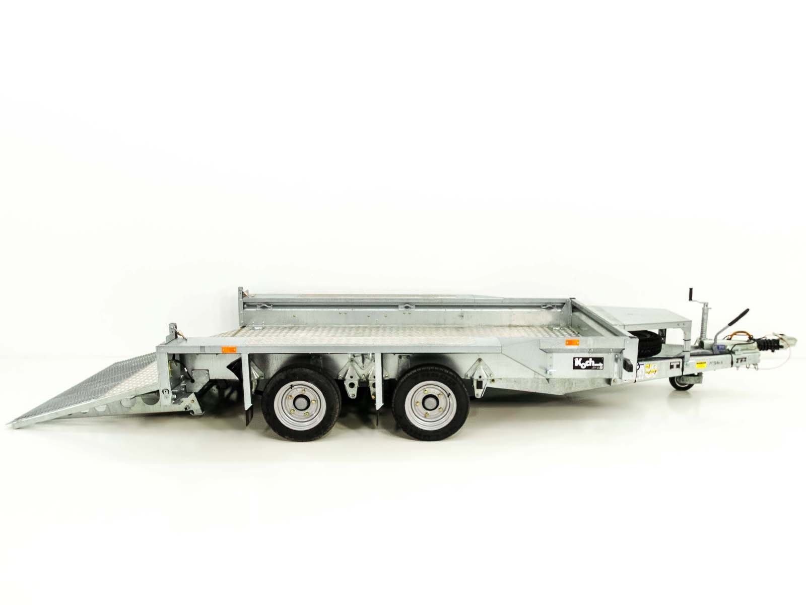 Ifor Williams Baumaschinenanhänger GX105 HD 157x303 3,5t | Alu | Auffahrrampe – Bild 3
