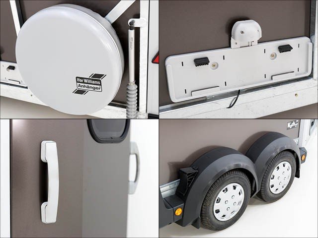 Ifor Williams Pferdeanhänger HB506|Sattelkammer|Anthrazit – Bild 15