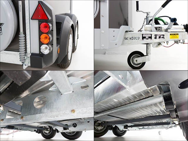 Ifor Williams Pferdeanhänger HB506|Sattelkammer|Anthrazit – Bild 5
