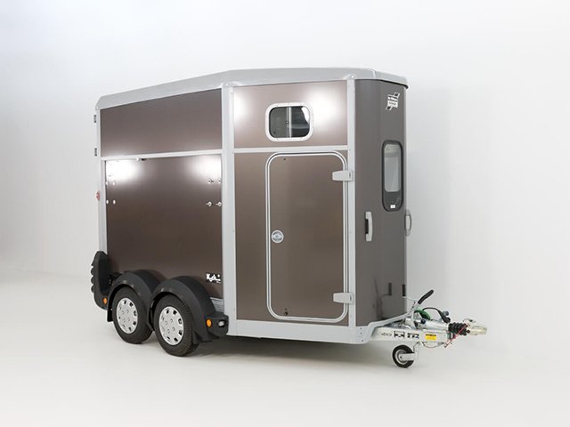 Ifor Williams Pferdeanhänger HB506|Sattelkammer|Anthrazit