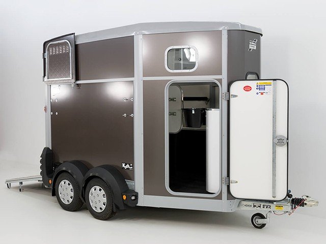 Ifor Williams Pferdeanhänger HB506|Sattelkammer|Anthrazit – Bild 9