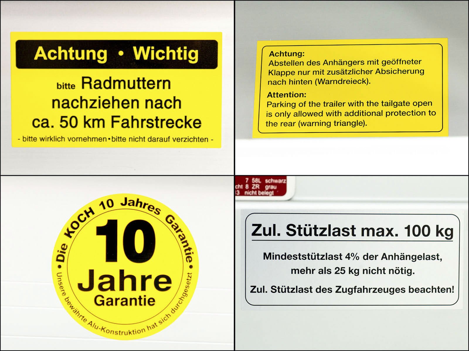 Koch Tandemanhänger 150x300cm 2000kg | Typ 7.20 – Bild 12