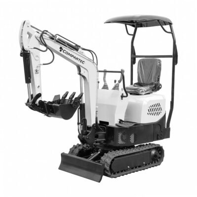 Minibagger „Bobmaster Pro“ – Diesel, 890 kg mit Gelenkarm + Schaufelsatz