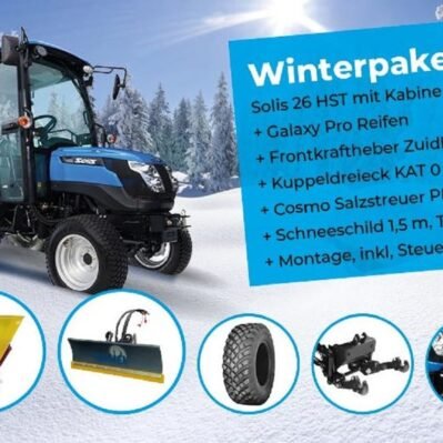 Solis 26 HST Allrad Traktor mit Winterpaket 1